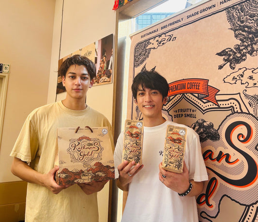ネパール館でのネパールコーヒーのポップアップイベント